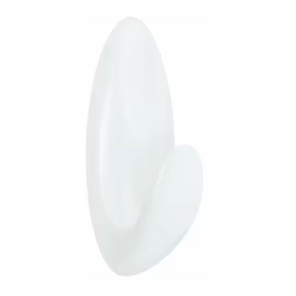 Command gancho para baño, mediano, blanco, 35 x 86 x 29, 2 uds + 3 tiras, máx 1,3 kg