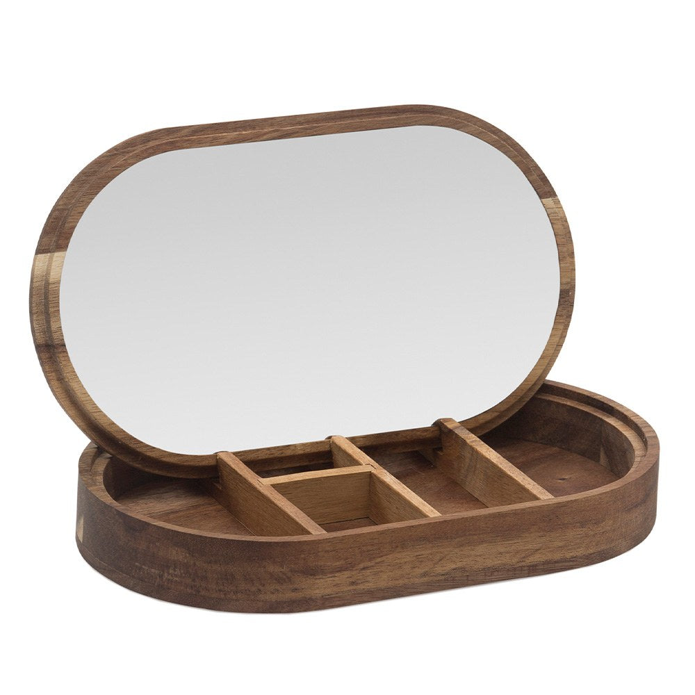 Joyero modelo acacia 24 x 14 x 3,5 cm