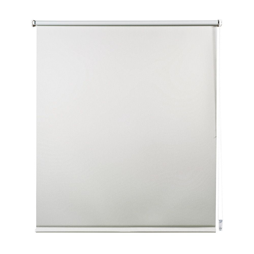 Estor enrollable clip & fix opaco marfil 120 x 180 cm
