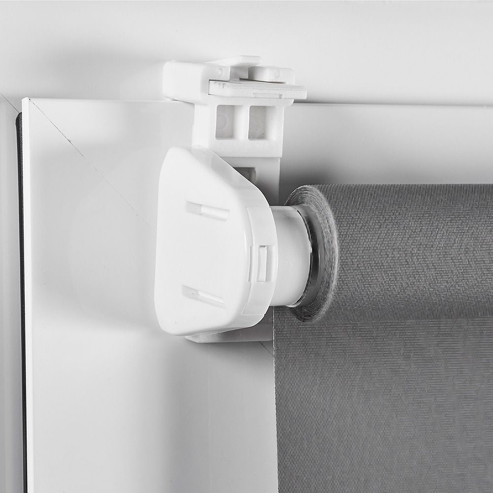 Estor enrollable clip & fix opaco marfil 120 x 180 cm