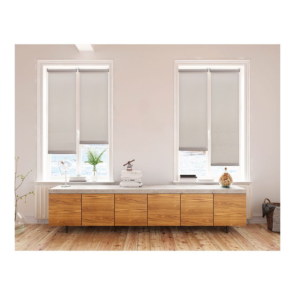 Estor enrollable clip & fix piedra 150 x 180 cm
