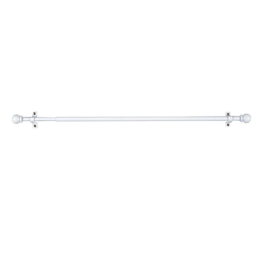 Portavisillo extensible deco esfera blanco, 120 - 215 cm