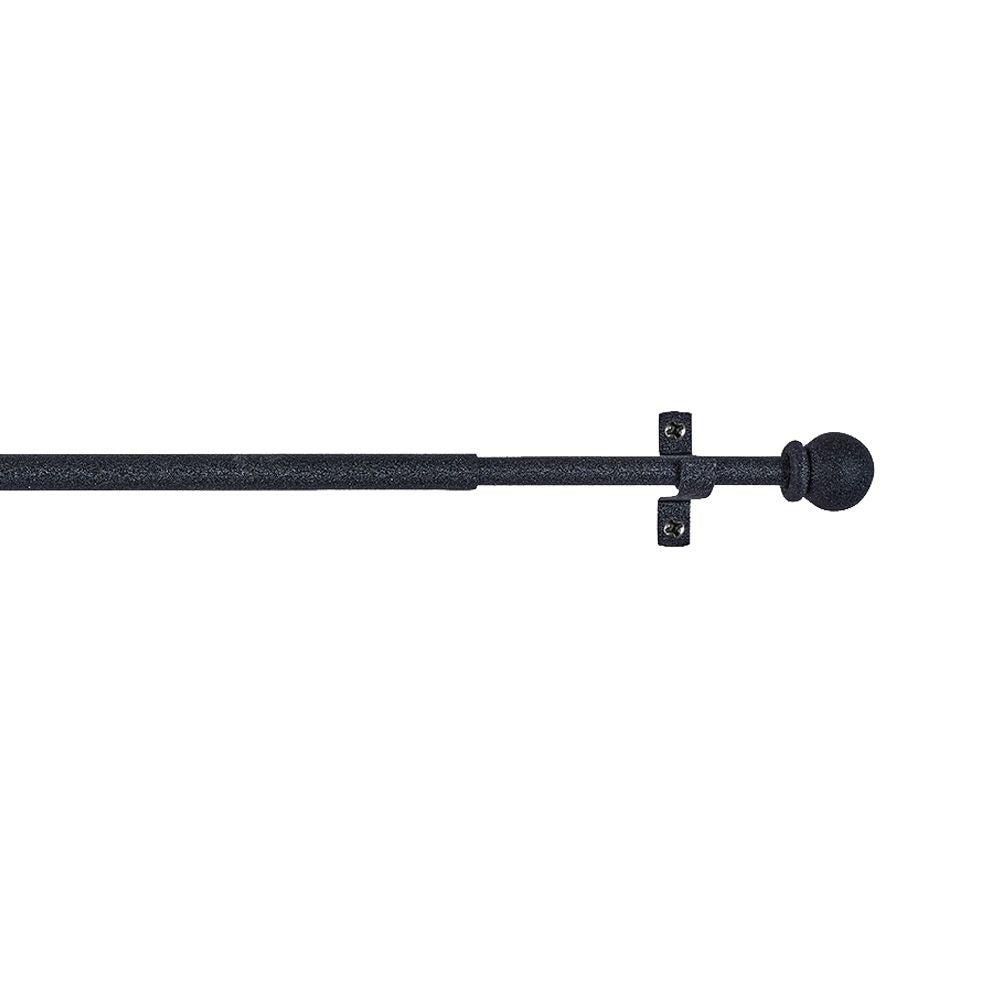 Portavisillo extensible deco esfera negro, 50 - 75 cm