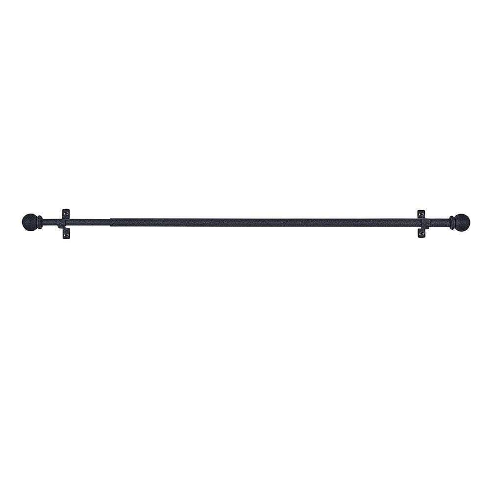 Portavisillo extensible deco esfera negro, 120 - 215 cm