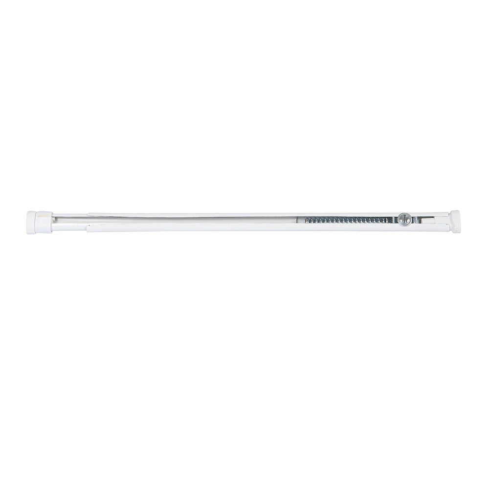 Portavisillo extensible a presión modelo oval force blanco, 40 - 60 cm
