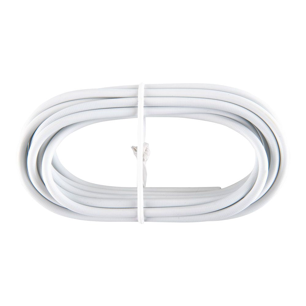 Cable plastificado portavisillo blanco 0,4 cm x 3 m