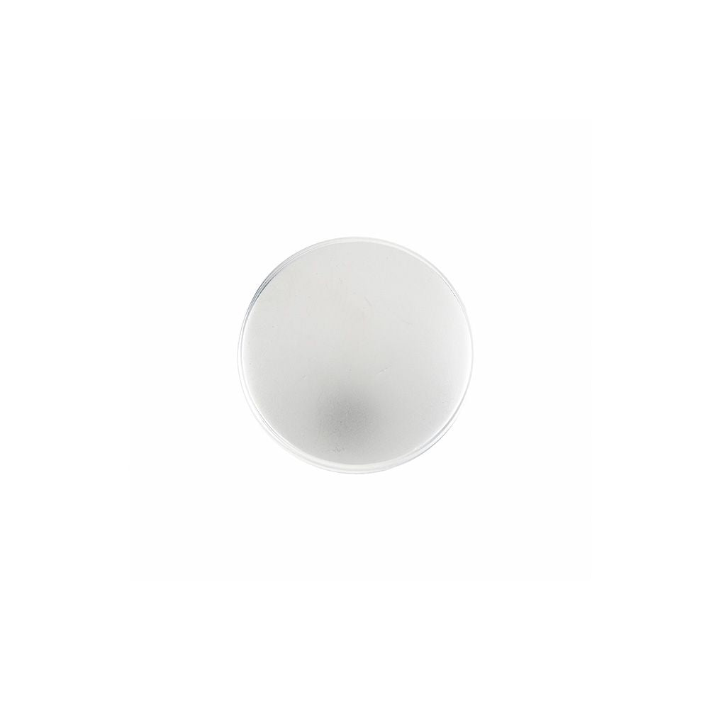 Pomo para mueble, modelo 756, de zamak con acabado cromo mate, ø33 mm, blister 4 uds