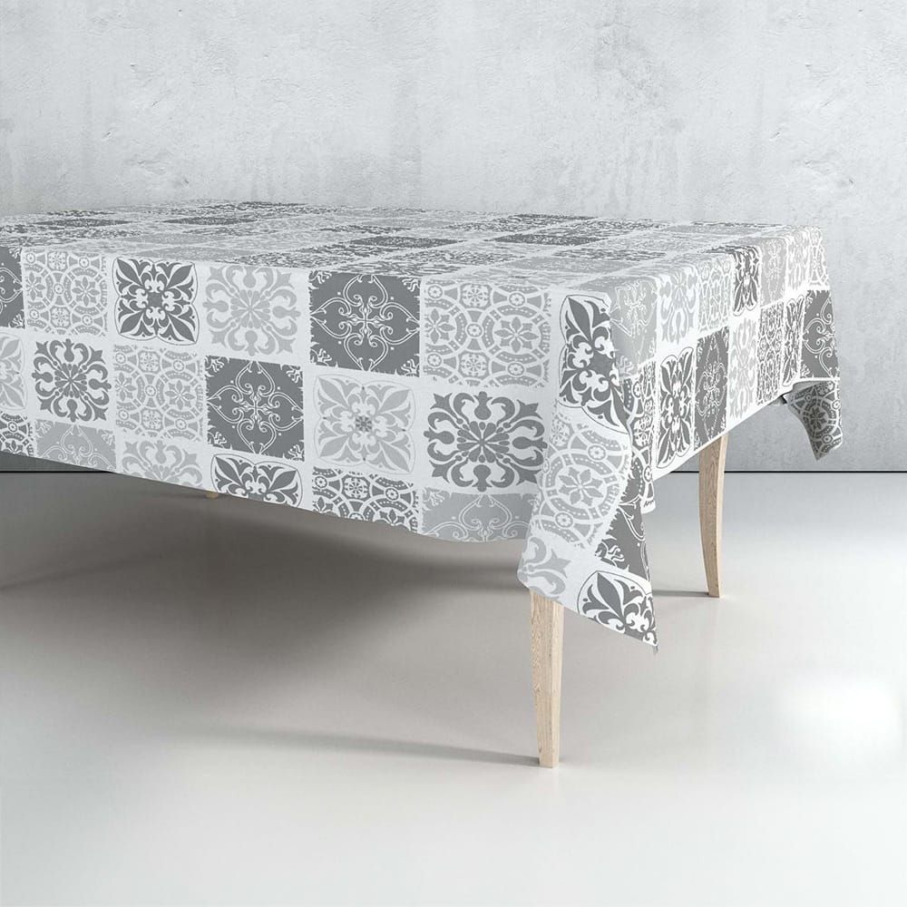Mantel de hule ribeteado colores surtidos 140 x 180 cm
