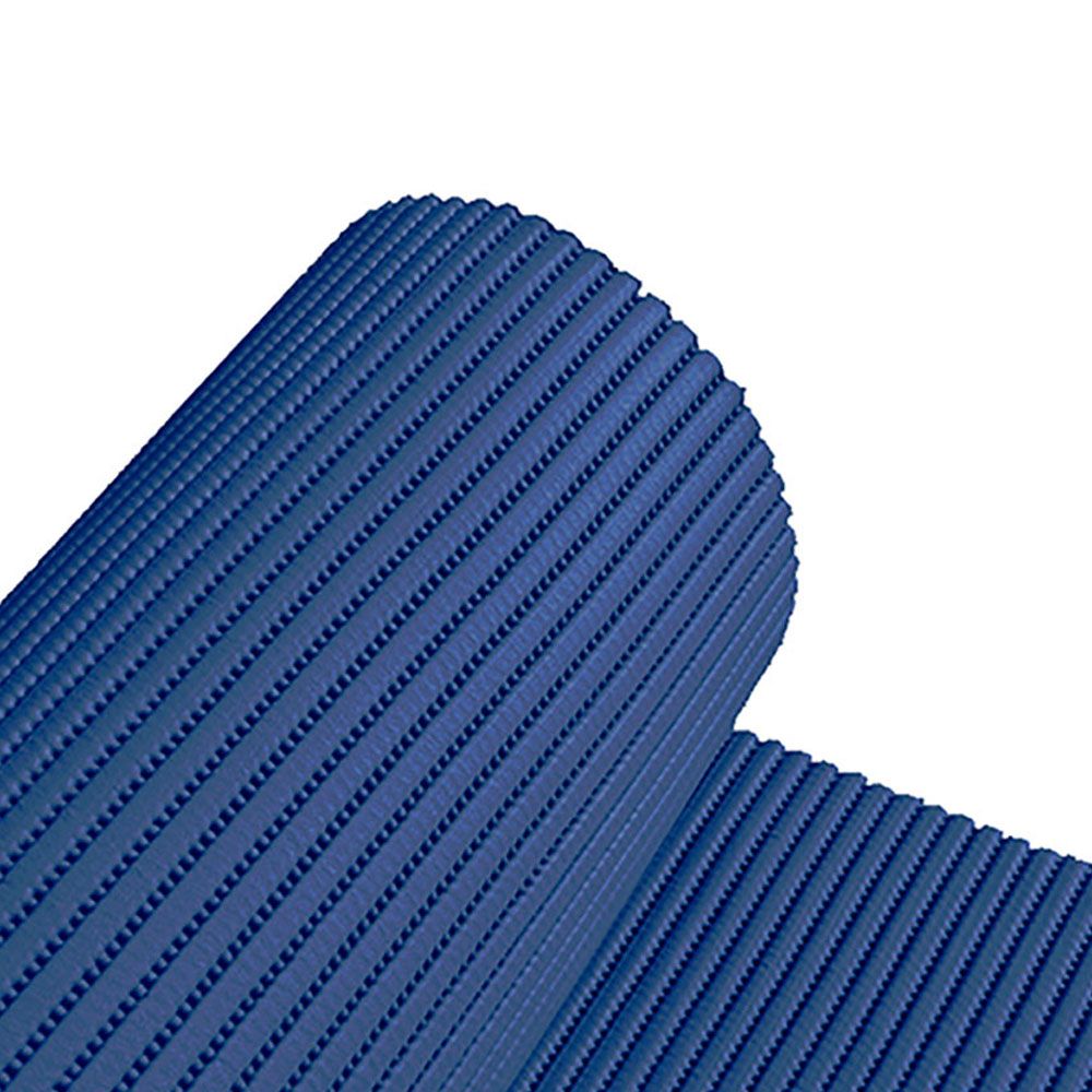 Rollo alfombra multiuso antideslizante aqua-mat basic azul oscuro 65 cm x 15 m