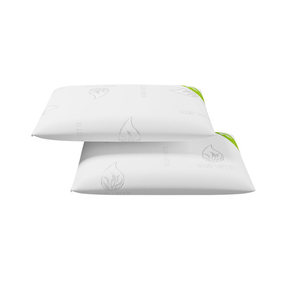Almohada copos aloe vera 70 cm, 2 uds