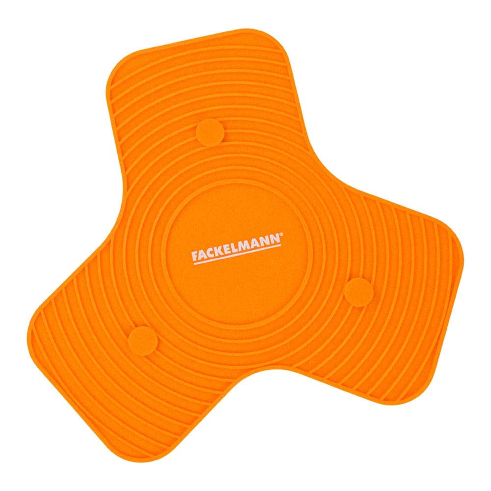 Salvamantel de silicona naranja, soft con imán