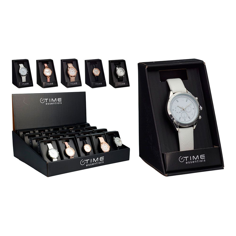 Reloj de pulsera, modelos/colores variados, 23,5 x 3,6 x 1 cm