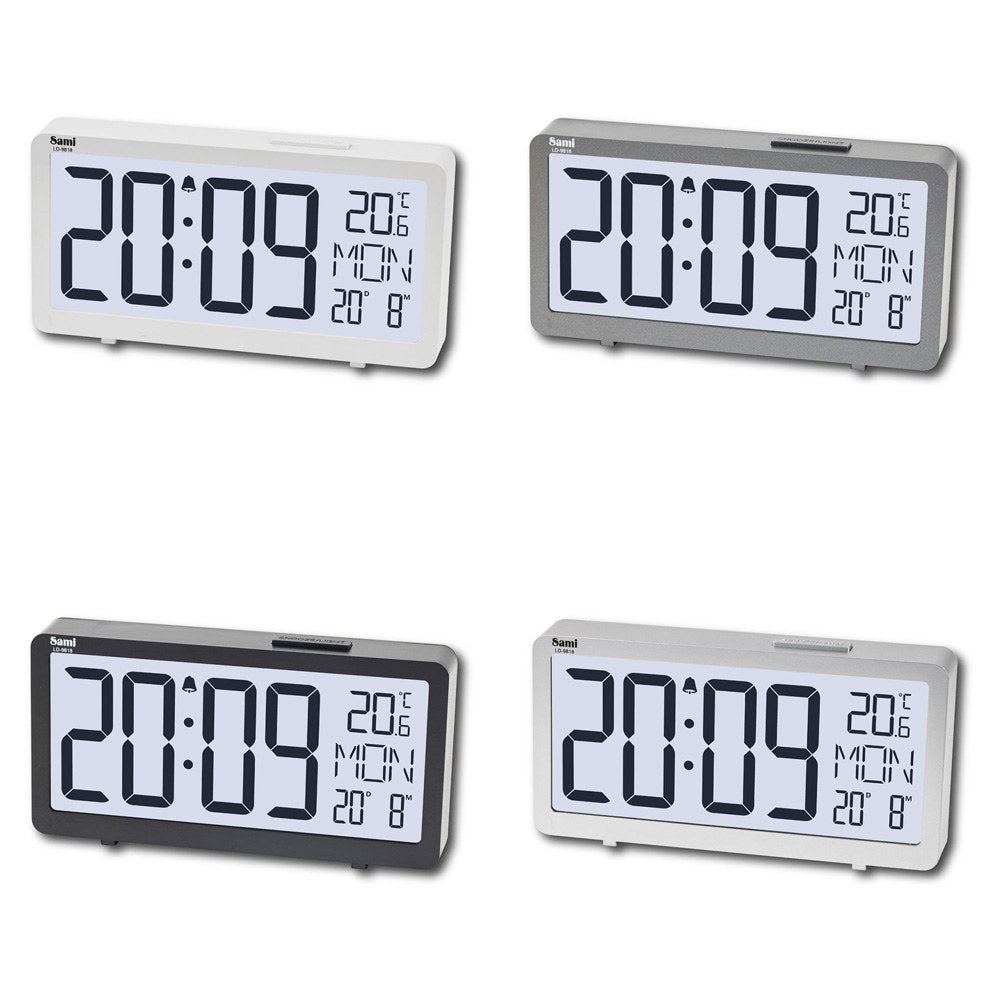 Despertador digital, colores surtidos