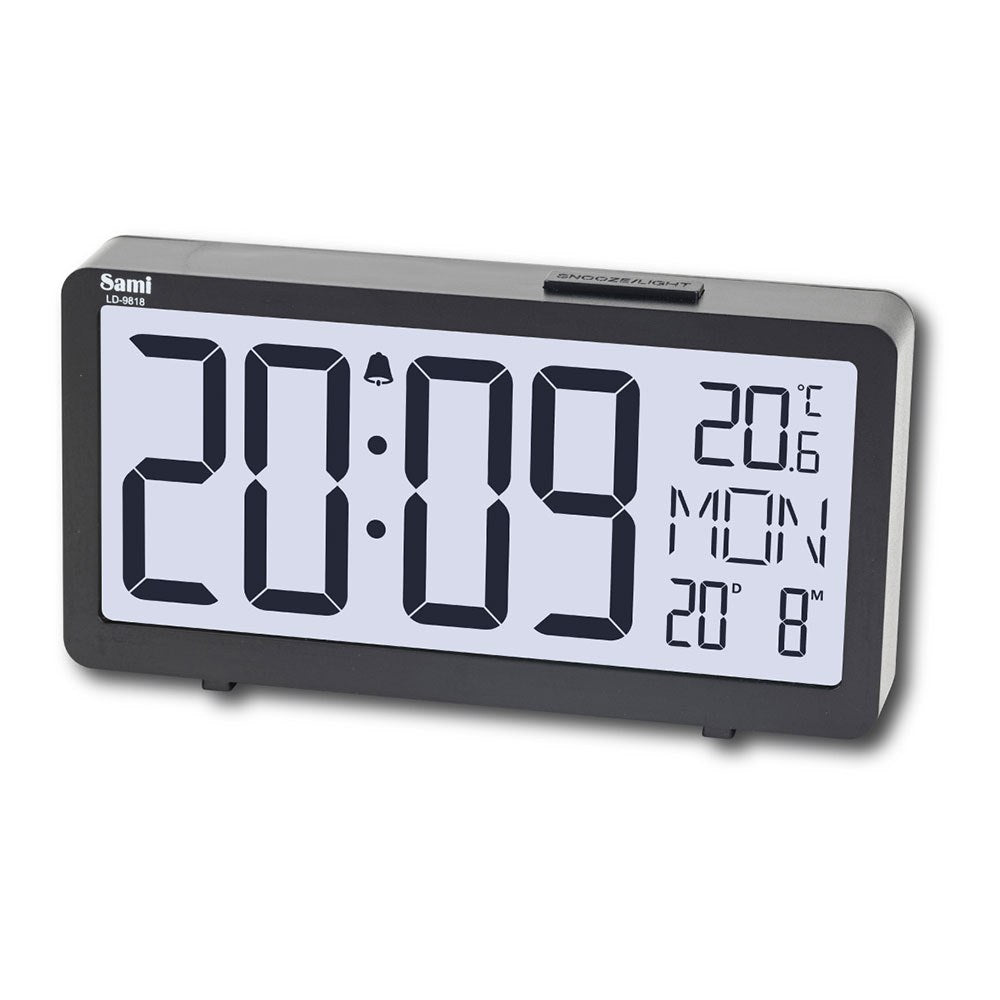 Despertador digital, colores surtidos