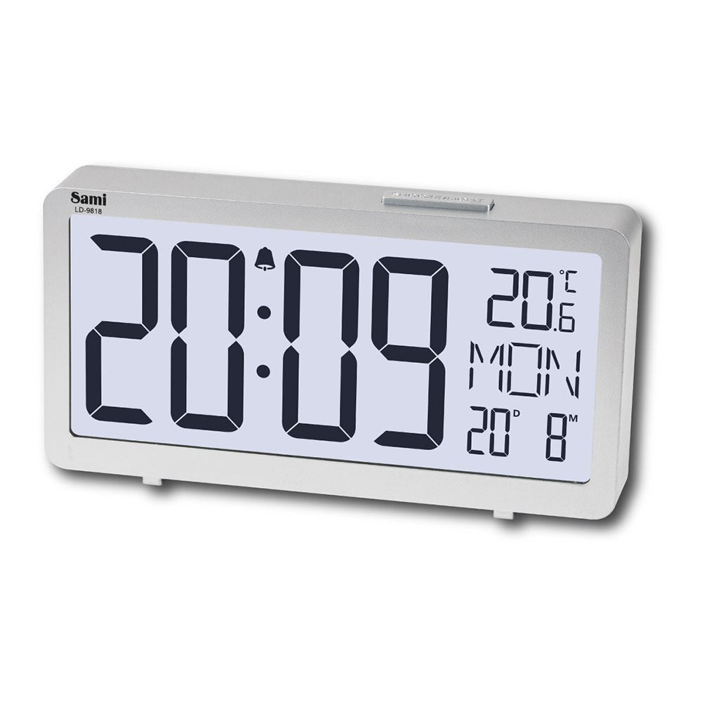 Despertador digital, colores surtidos