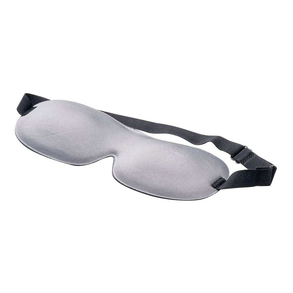 Almohada cervical hinchable + antifaz de viaje