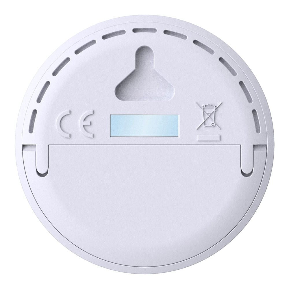 Termómetro electrónico redondo ø61 mm para interior, blanco