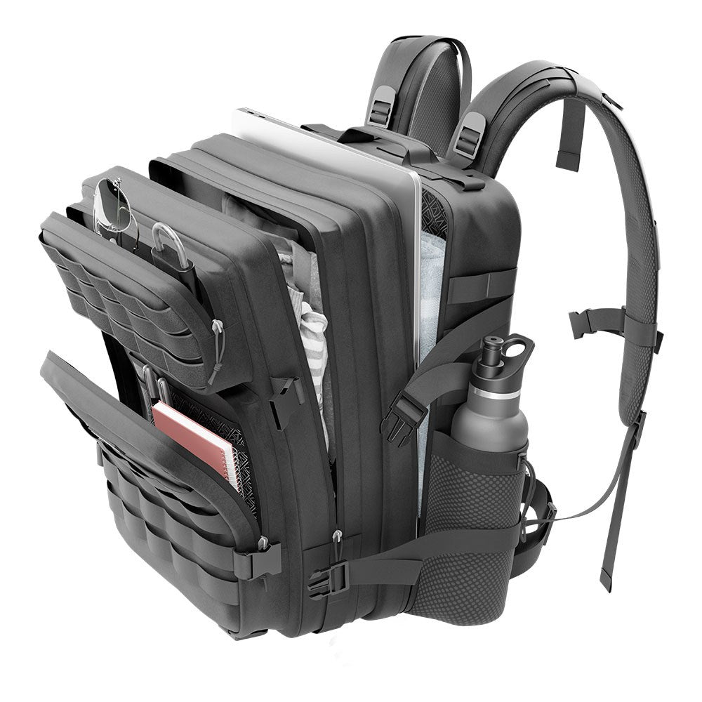 Mochila táctica militar force b500 50 l, negra