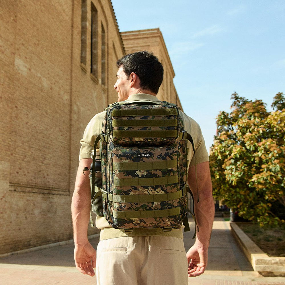 Mochila táctica militar force b500 50 l, camuflaje