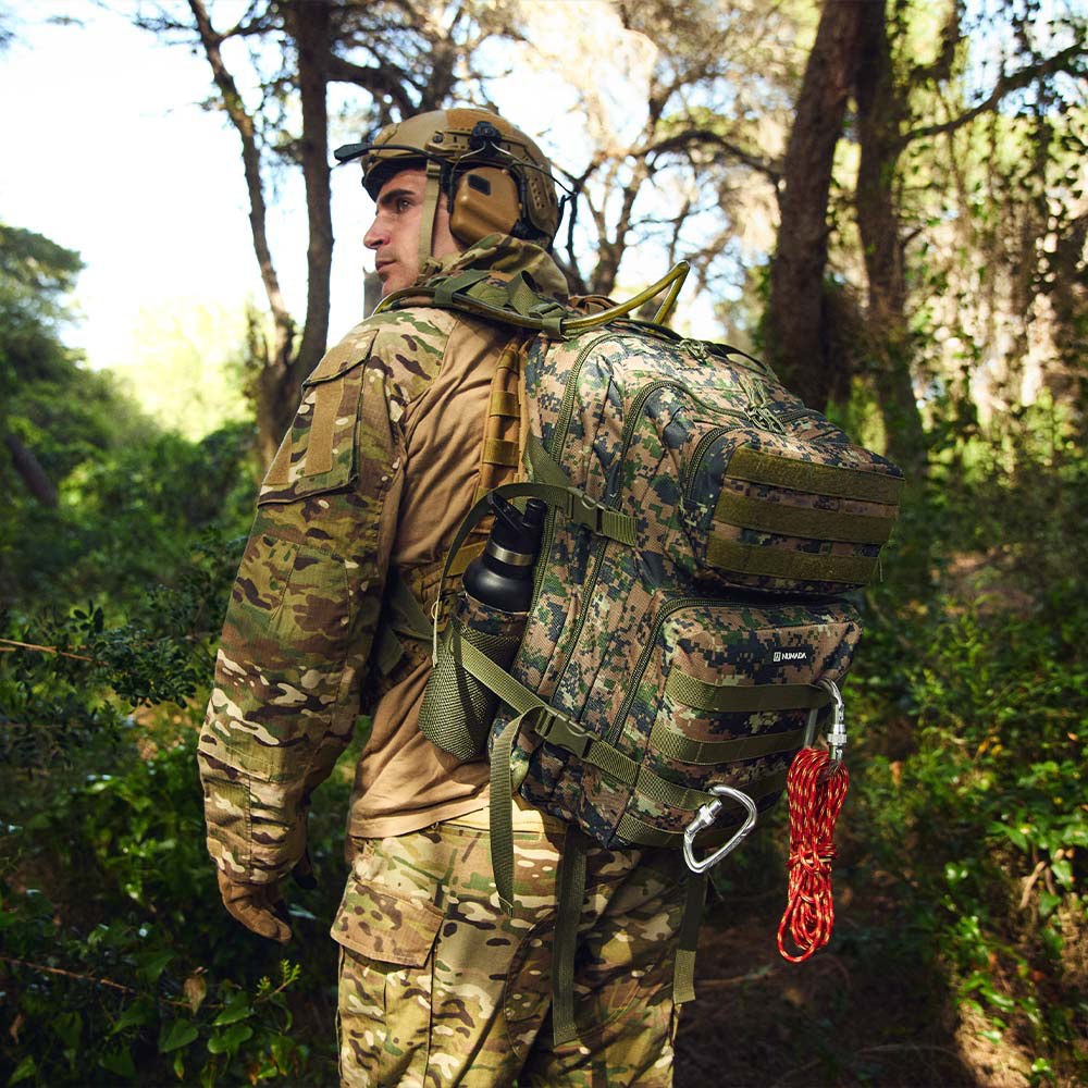 Mochila táctica militar force b500 50 l, camuflaje