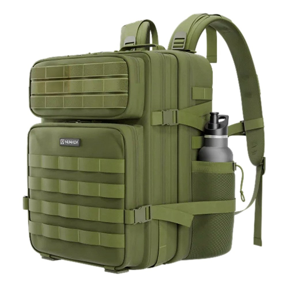 Mochila táctica militar force b500 50 l, verde