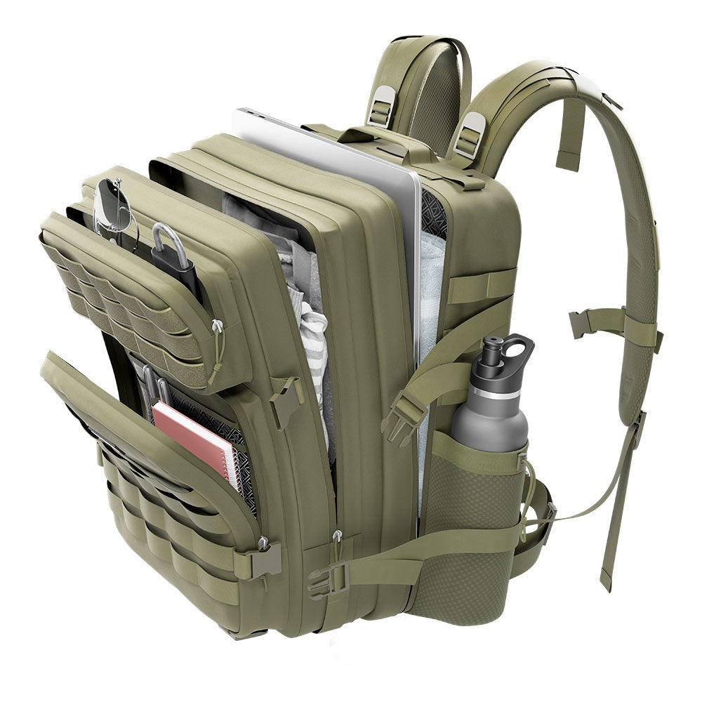 Mochila táctica militar force b500 50 l, verde