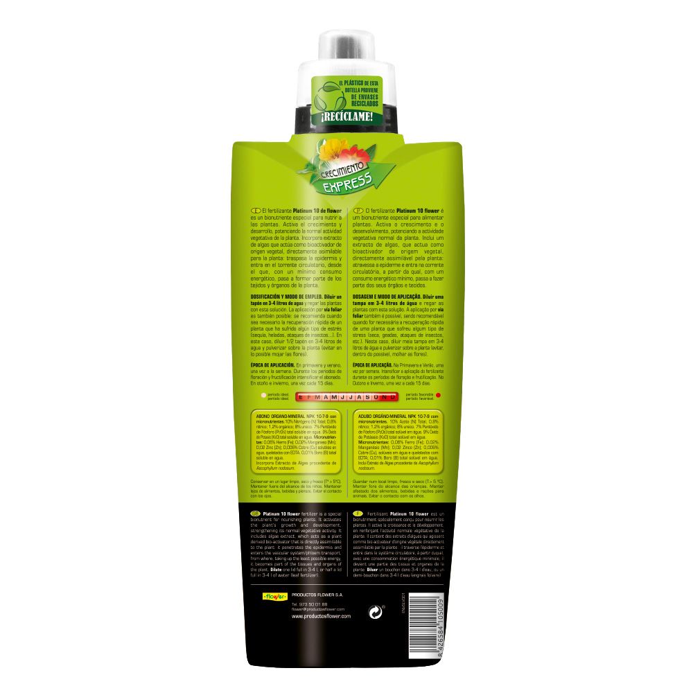 Abono liquido platinum 10 1l