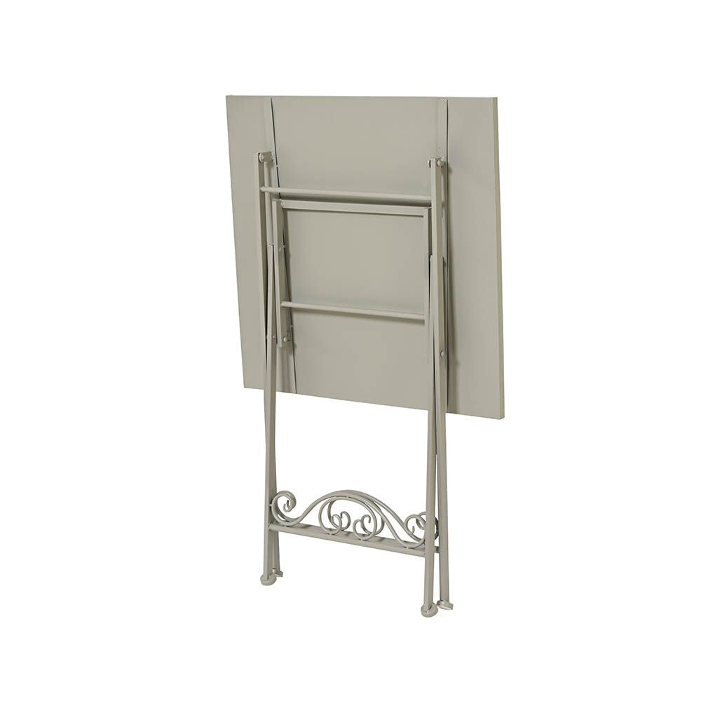 Mesa metálica/mosaico plegable bistro marrakech para exterior 58 x 58 x 76 cm