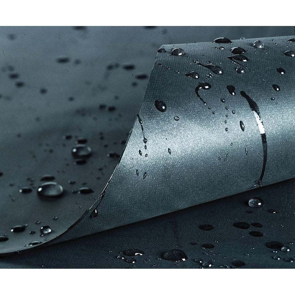 Lona de pvc para cualquier tipo de estanque, negra, aqualiner, 2 x 3 m