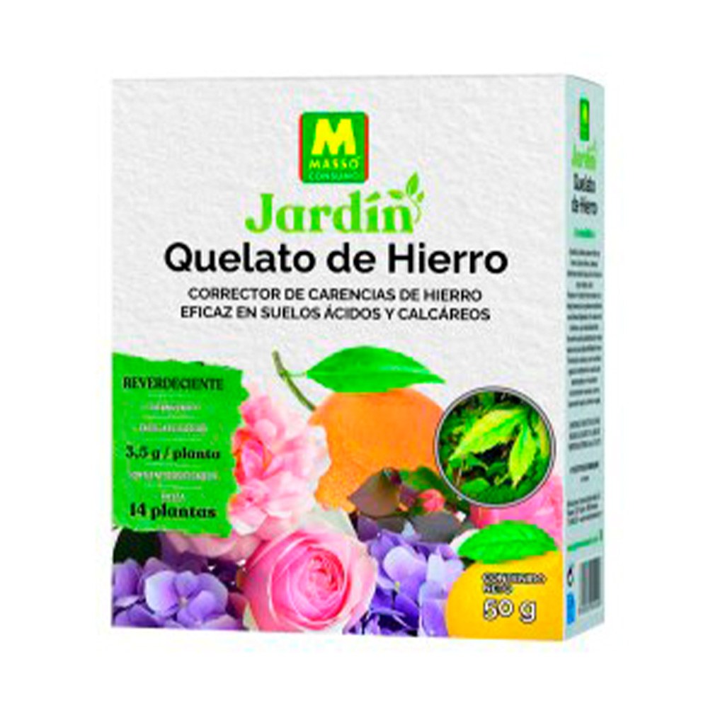Quelato de hierro, 50 g