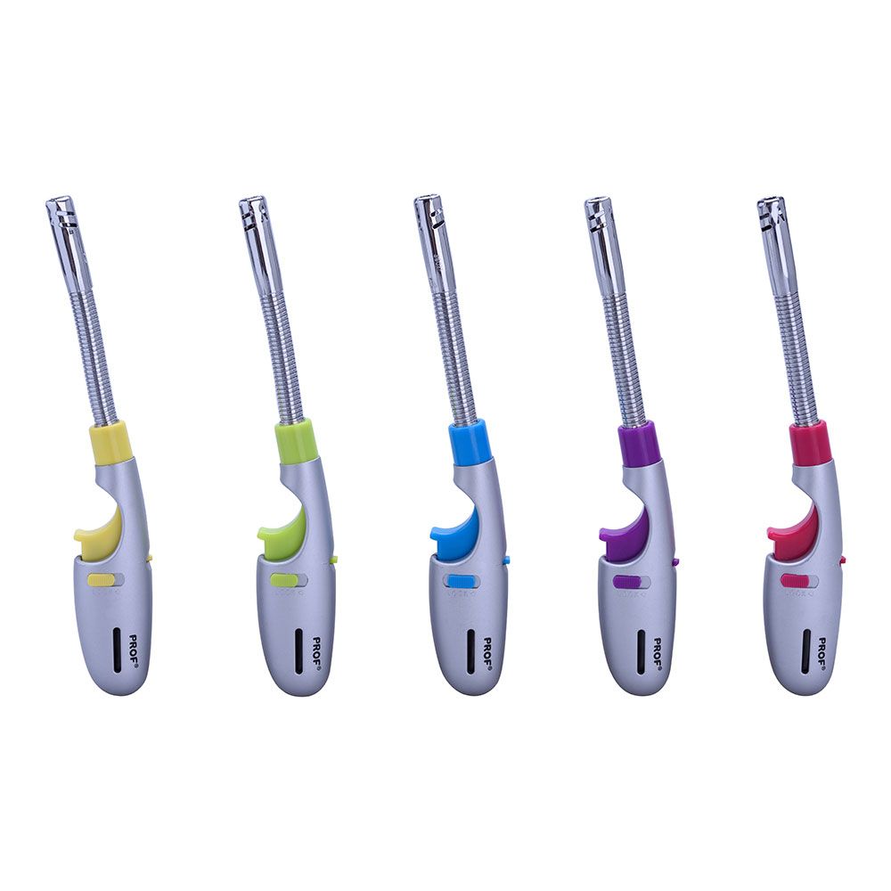 Encendedor electrónico recargable, flexible, colores surtidos