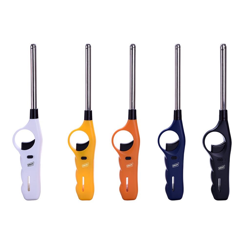 Encendedor electrónico recargable de cocina, colores surtidos, blister