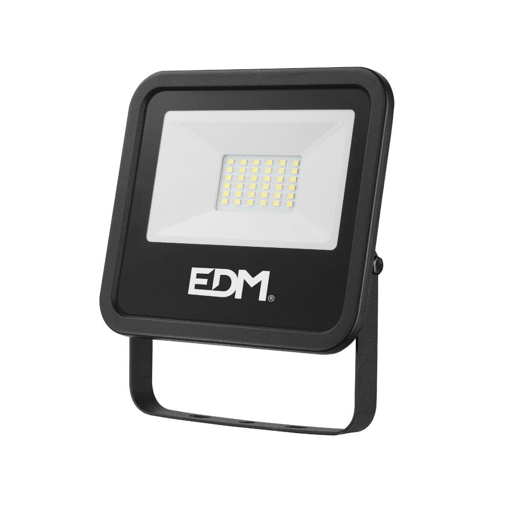 Foco proyector led 30 w 2370 lm 6400 k luz fría, black series, 15,8 x 13,5 x 2,9 cm