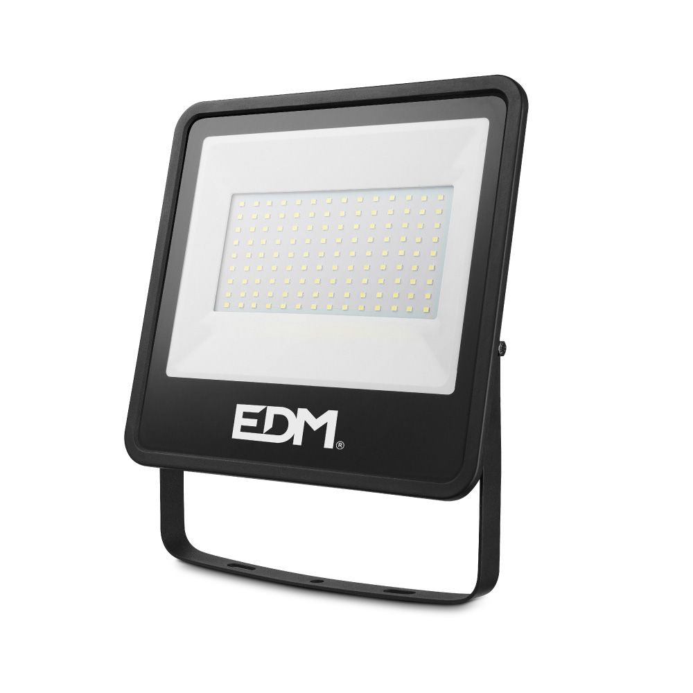 Foco proyector led 100 w 8200 lm 6400 k luz fría, black series, 24,6 x 22,8 x 2,9 cm