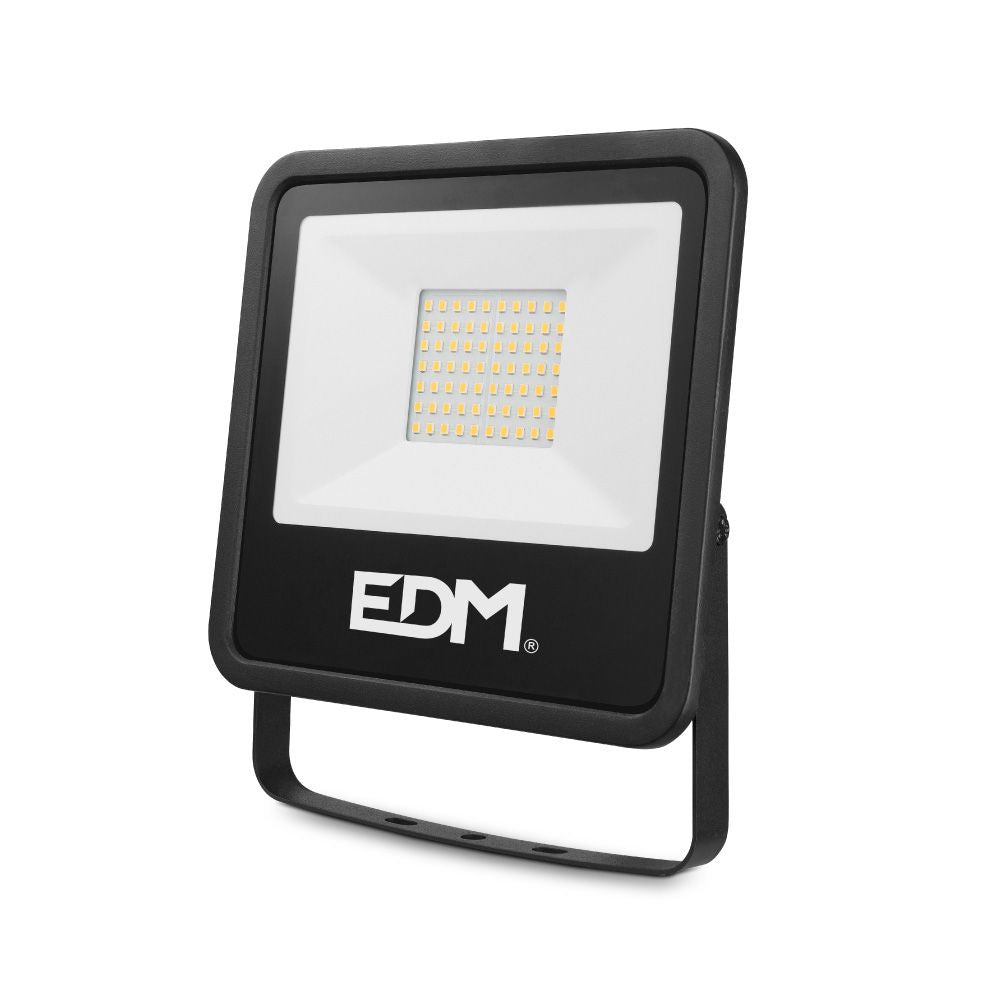 Foco proyector led 50 w 4000 lm 4000 k luz día, black series, 19,2 x 2,9 x 17,5 cm