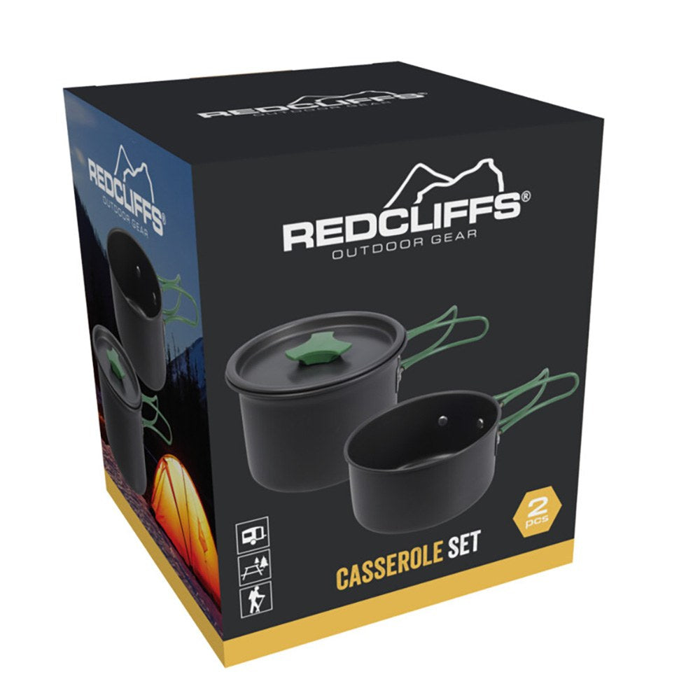 Cacerolas de aluminio anodizado ø13 x 9 cm /ø12 x 6 cm