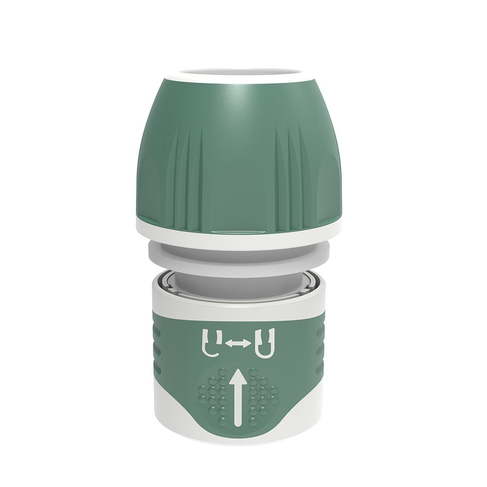 Conector rápido de manguera universal, ½ pulg - 5/8 pulg, blister