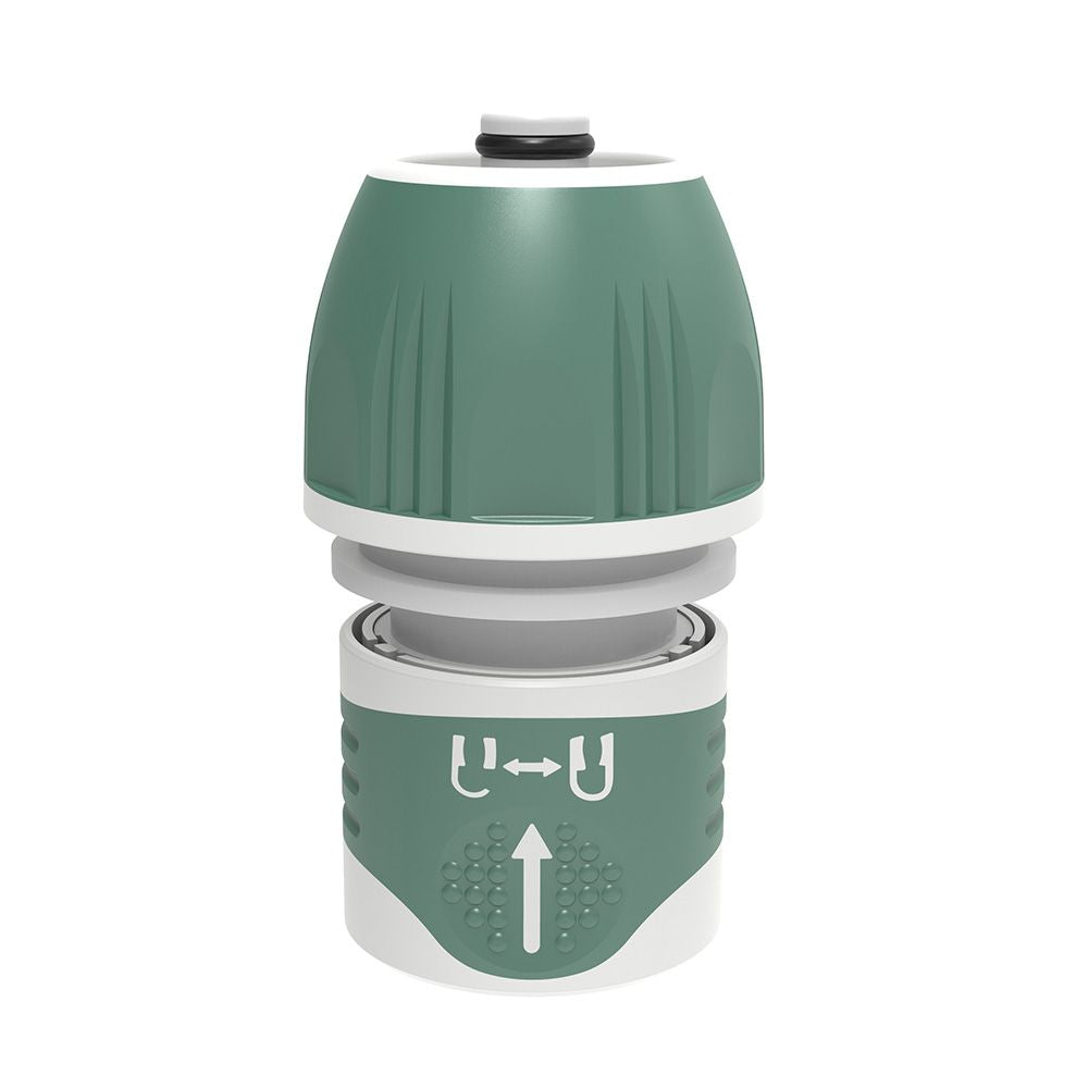 Conector rápido de manguera stop universal, ½ pulg - 5/8 pulg, blister