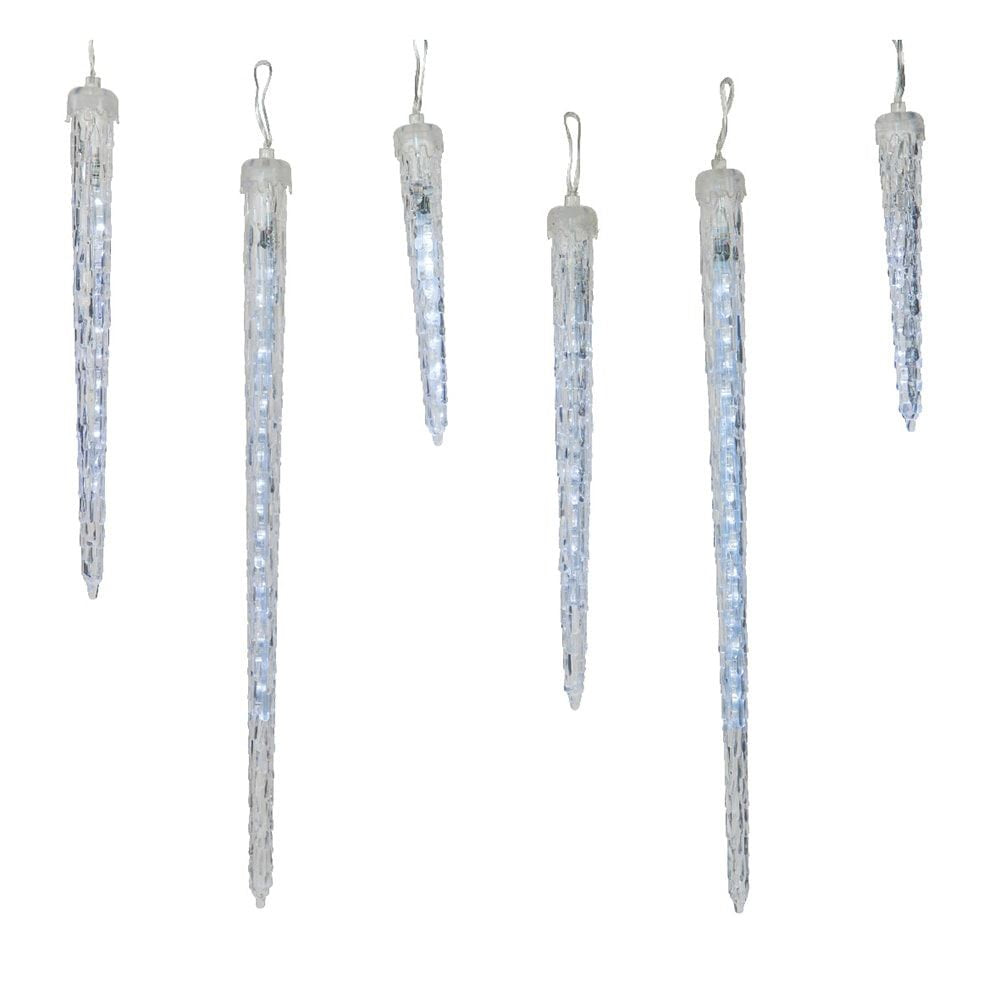 Guirnalda led icicle, exterior, 2,5 m