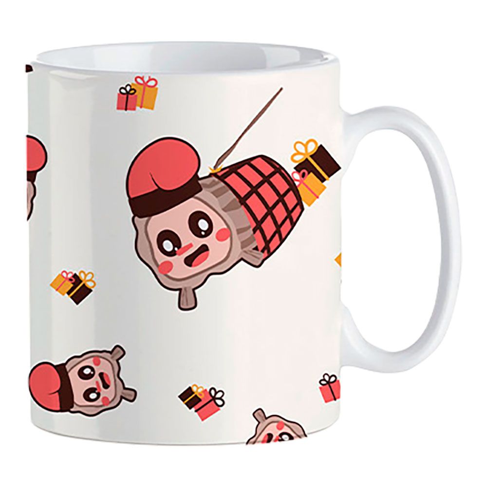 Taza caga tió 330 ml en caja regalo, modelos variados