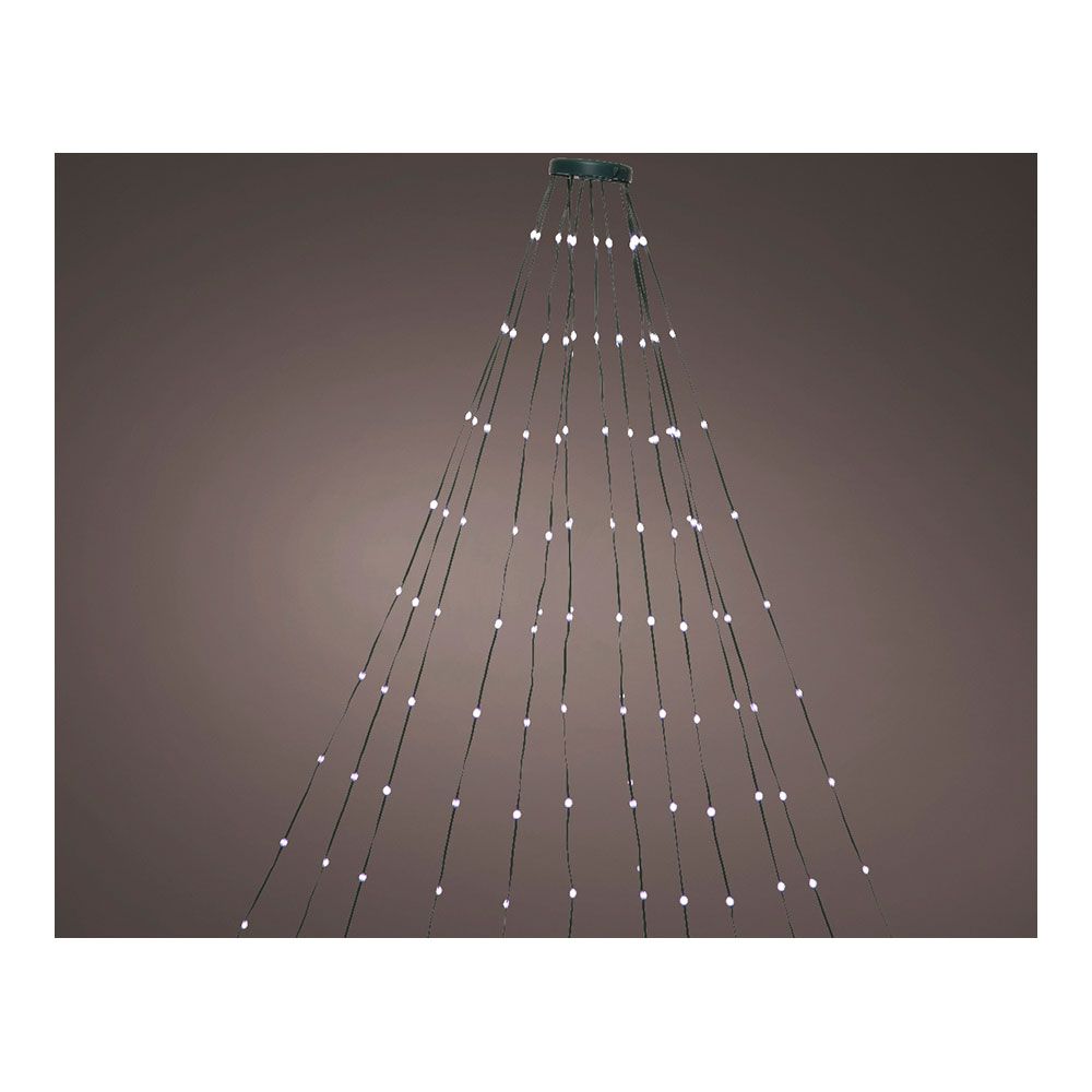 Guirnalda rgb multicolor 180 leds 6,8 m