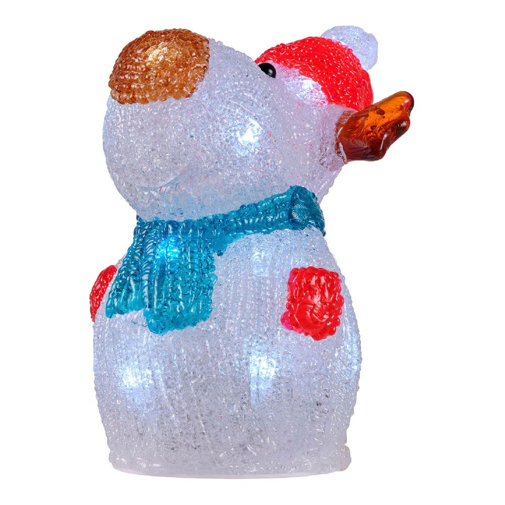 Figura acrilicas led para interior 13x10x16cm 16 leds modelos surtidos