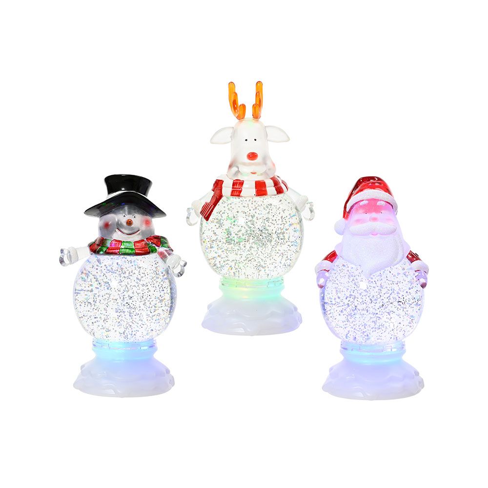 Figuras led de navidad modelos surtidos a pilas. 488719