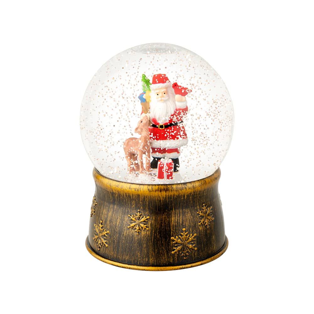 Bola de nieve santa claus ø13 x 17,5 cm