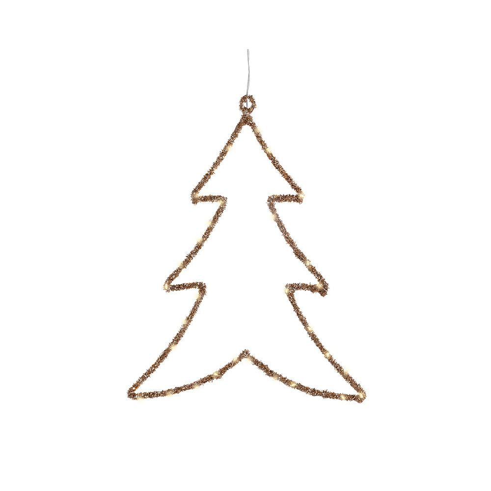 Luz led decorativa árbol interior 34 x 46 cm