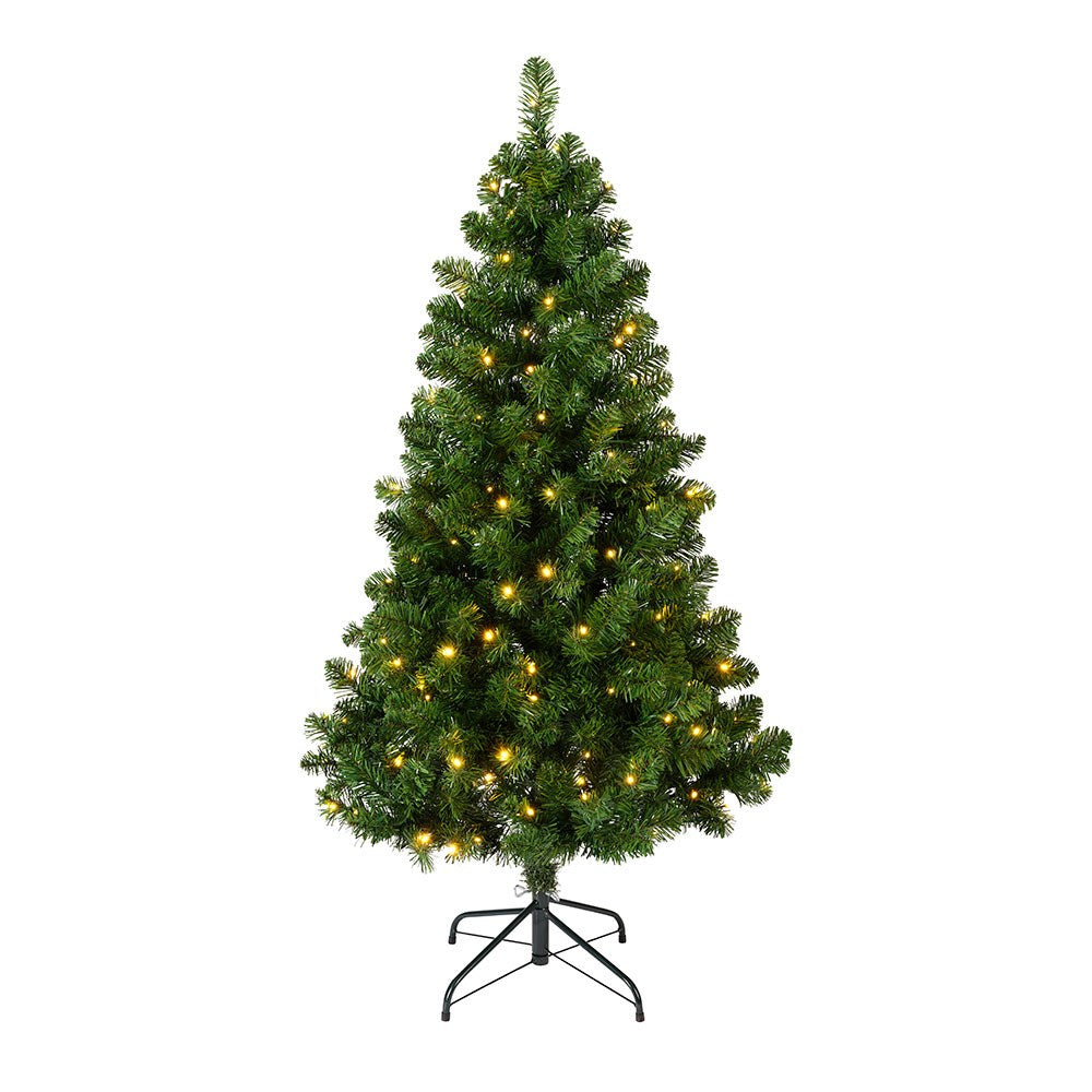 Árbol de navidad uso interior tipo pino imperial con led ø97 x 150 cm