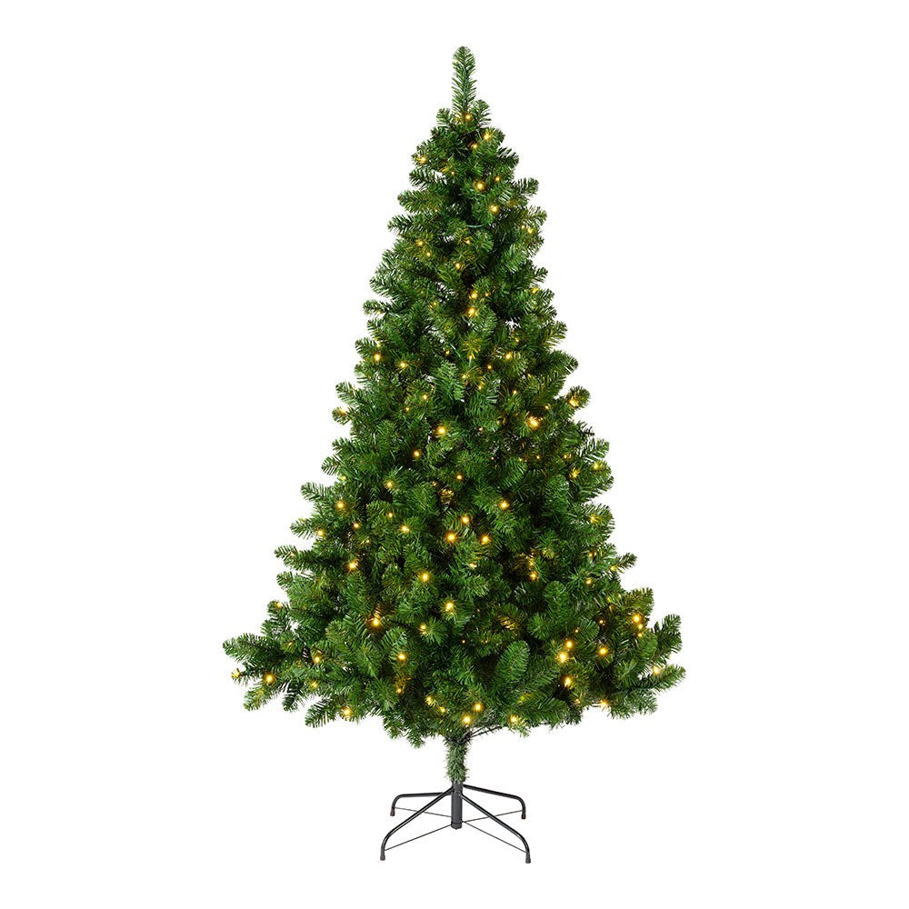 Árbol de navidad uso interior tipo pino imperial con led ø117 x 180 cm