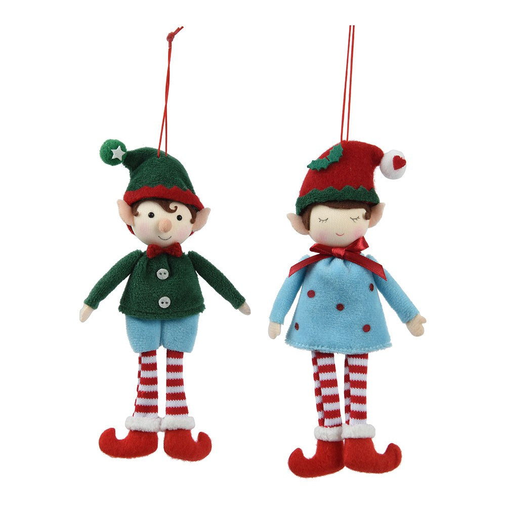 Duende poliéster para colgar modelos variados 8 x 3 x 17 cm