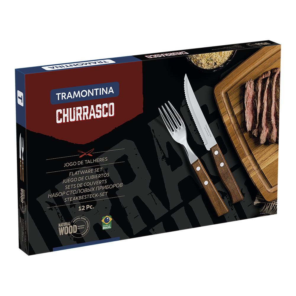 Juego para asado tradicional 12 piezas