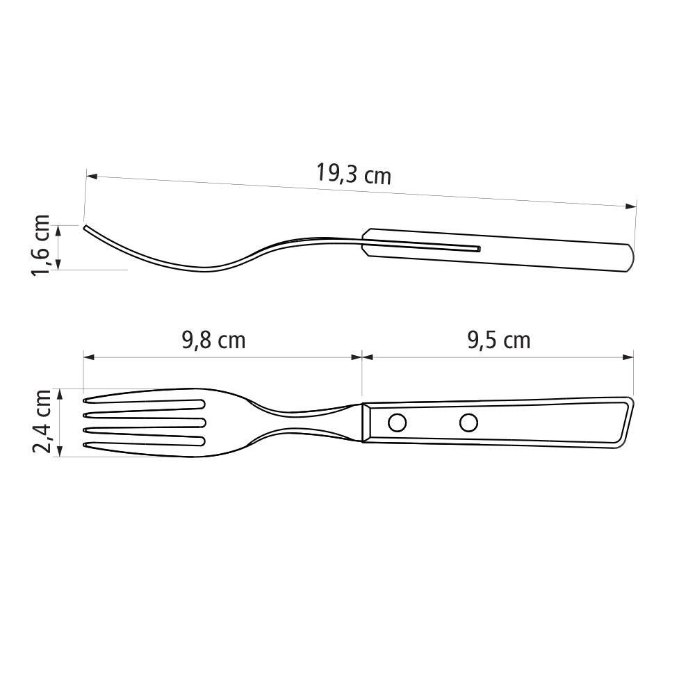 Juego para asado tradicional 12 piezas